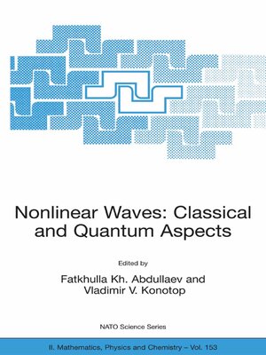 cover image of Nonlinear Waves